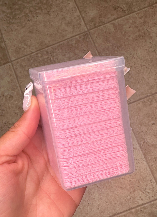 Lint wipes